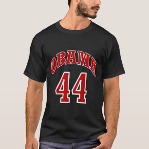 President Barack Obama 44 Shirt Faux Jersey 44th U T