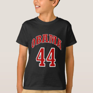 President Barack Obama 44 Shirt Faux Jersey 44th U T