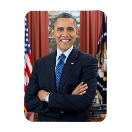 President Barack Obama, andra Officiellen, Porträt Magnet