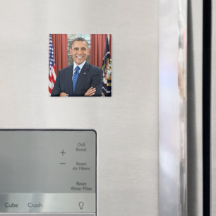 President Barack Obama, andra Officiellen, Porträt Magnet