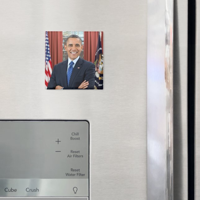 President Barack Obama, andra Officiellen, Porträt Magnet (In Situ (Fridge))