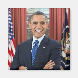 President Barack Obama, andra Officiellen, Porträt Magnet