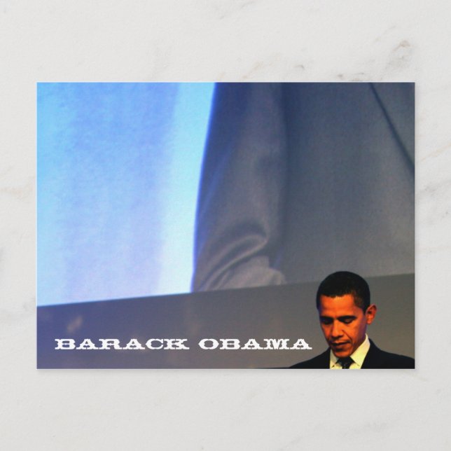 President Barack Obama - Anpassadet Vykort (Framsida)