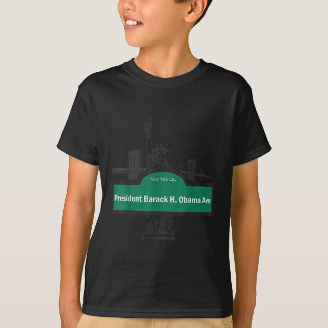 President Barack Obama Ave. T Shirt (Framsida)