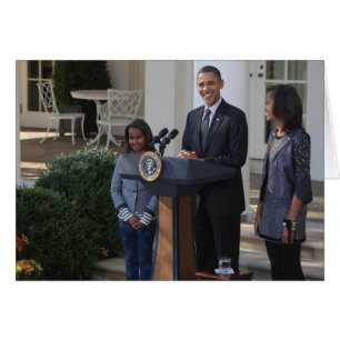 President Barack Obama benådar Hälsningskort