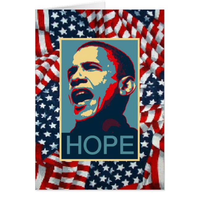 President Barack Obama-Black History - månad Hälsningskort (Framsidan)