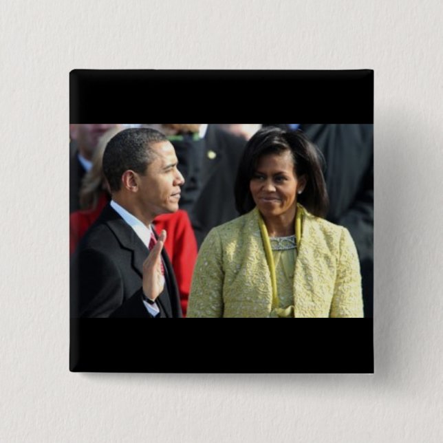 President Barack Obama Invigningen 2009 Knapp (Framsida)