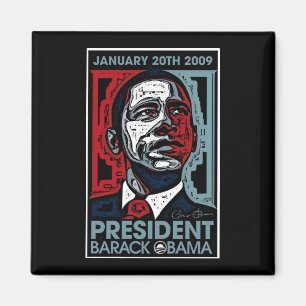 President Barack Obama Januari 20th 2009 Magnet