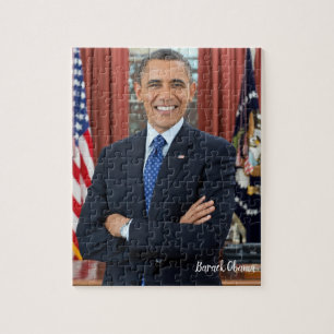 President Barack Obama Jigszle Puzzle Pussel