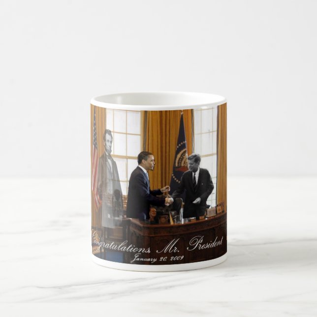 President Barack Obama Kaffemugg (Center)
