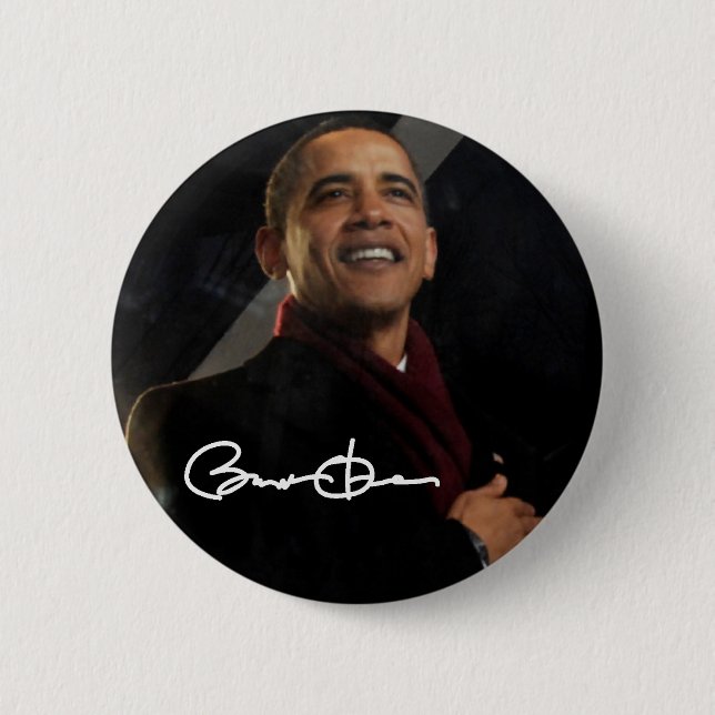 President Barack Obama Knapp (Framsida)