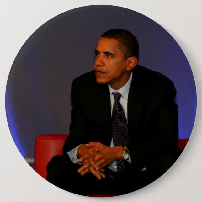 President Barack Obama Knapp (Framsida)