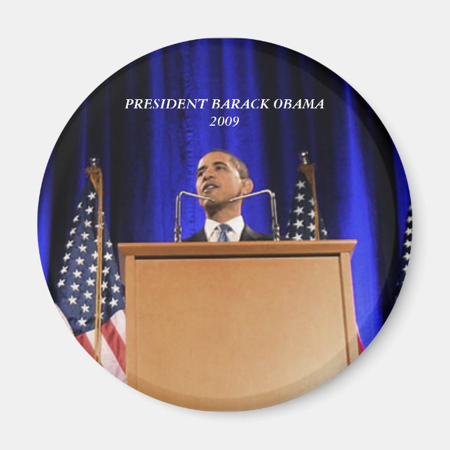 President Barack Obama Magnet (Framsidan)