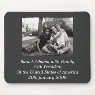 President Barack Obama med familjen Musmatta
