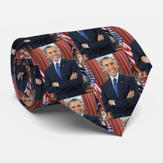 President Barack Obama Necktie Slips (Rullad)