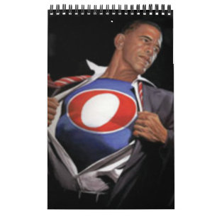 President Barack Obama och Bildernas familj Kalender