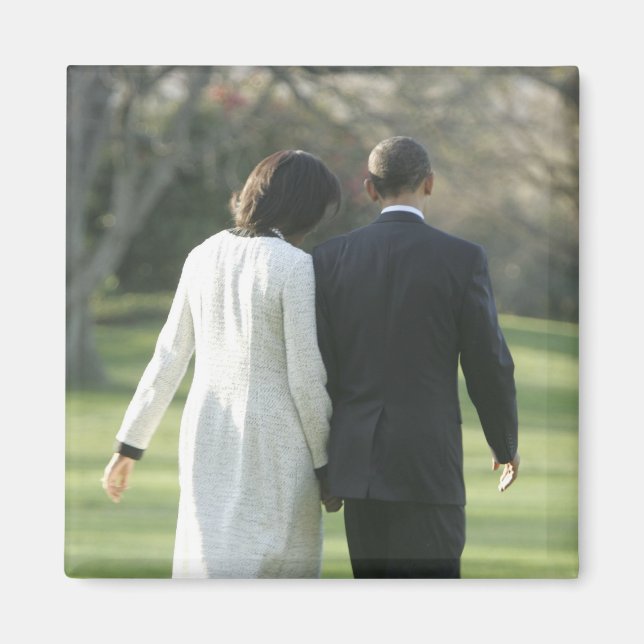 President Barack Obama och First Lady Michelle Magnet (Framsidan)