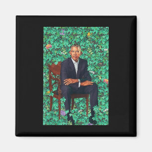 President Barack Obama Porträtt Shirt Magnet