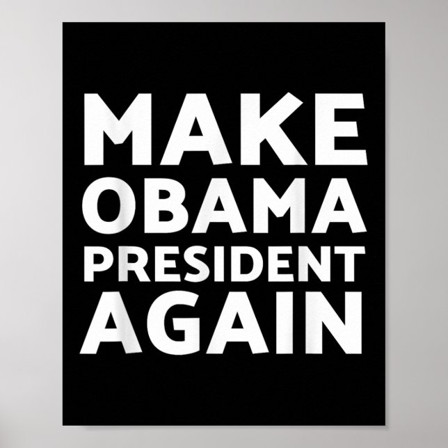 President Barack Obama Poster (Framsidan)