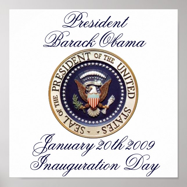 President Barack Obama Poster (Framsidan)