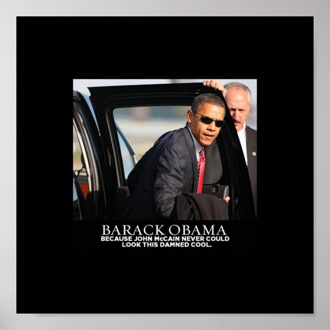 PRESIDENT BARACK OBAMA POSTER (Framsidan)