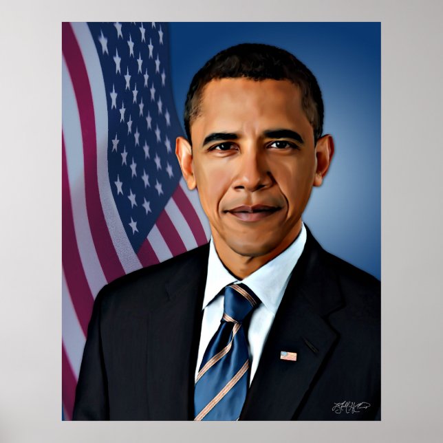 President Barack Obama Poster (Framsidan)