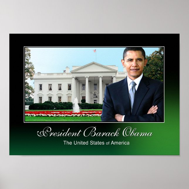 President Barack Obama Poster (Framsidan)