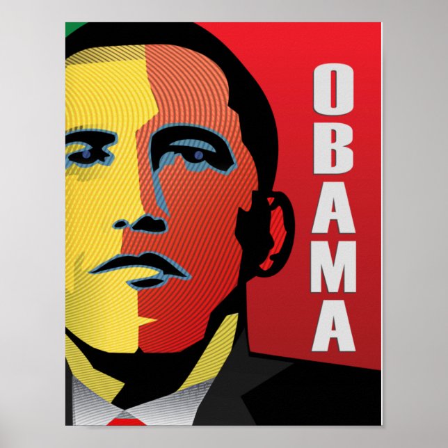 President Barack Obama Poster (Framsidan)