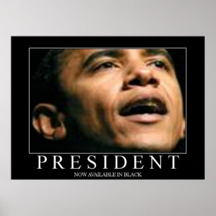 President Barack Obama Poster FRÅN 14.95