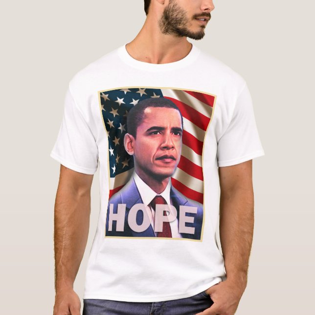 President Barack Obama T Shirt (Framsida)