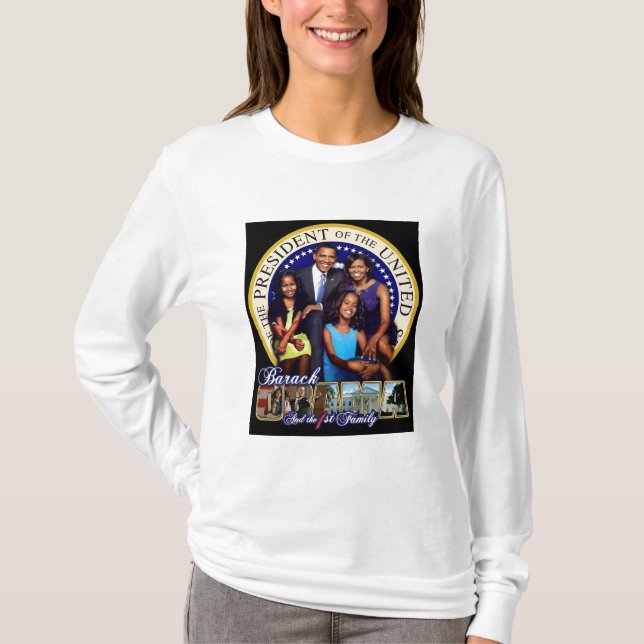 President Barack Obama Tee Shirt (Framsida)