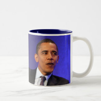 President Barack Obama Två-Tonad Mugg