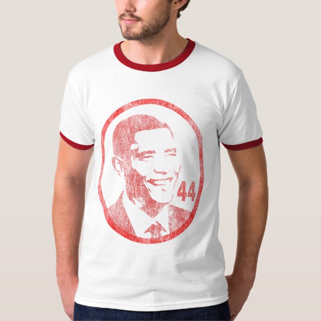 President Barack Obama - vintage Tee (Framsida)