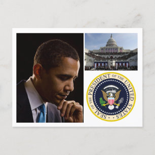 President Barack Obama Vykort