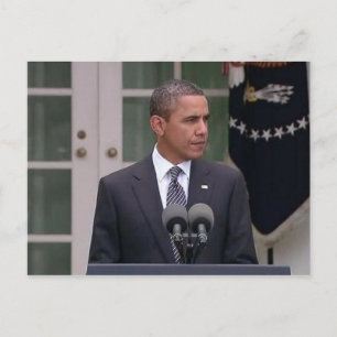 President Barack Obama Vykort