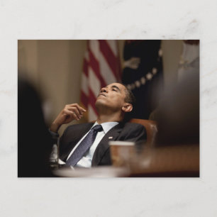 President Barack Obama Vykort