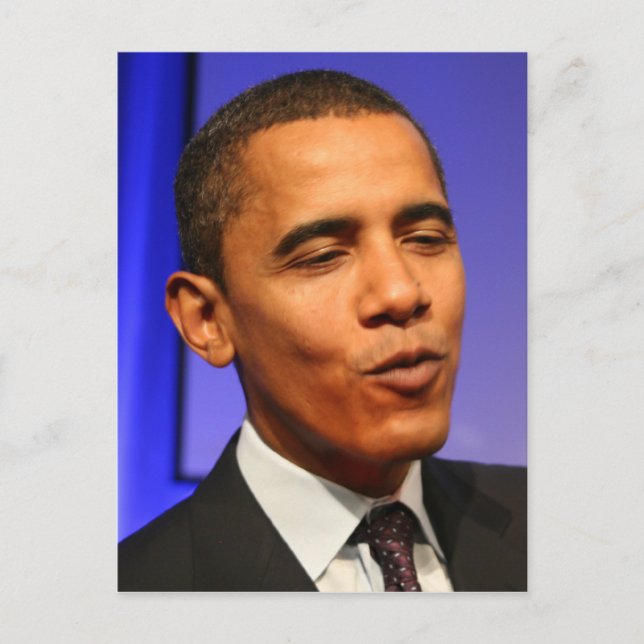 President Barack Obama Vykort (Framsida)
