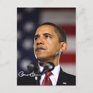 President Barack Obama Vykort