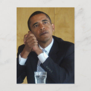 President Barack Obama Vykort