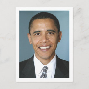 President Barack Obama Vykort