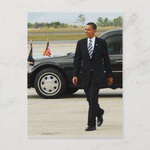President Barack Obama Vykort