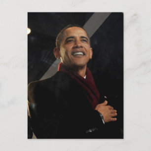 President Barack Obama Vykort