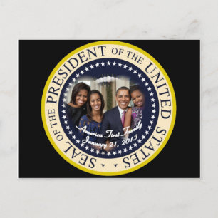 President Barack Obama Vykort