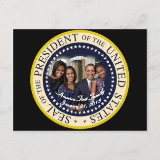 President Barack Obama Vykort