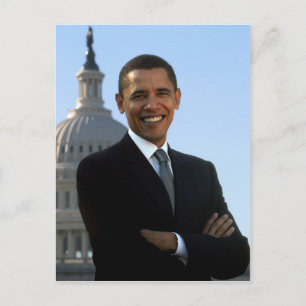 President Barack Obama Vykort