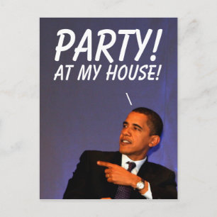 President Barack Obama Vykort