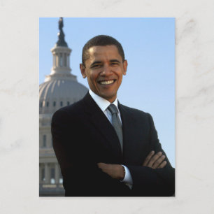 President Barack Obama Vykort