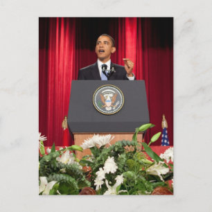 President Barack Obama Vykort
