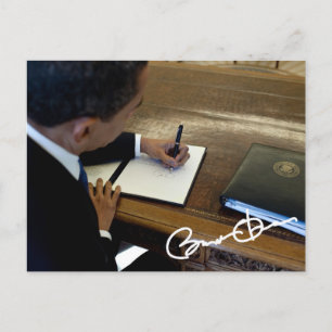 President Barack Obama Vykort