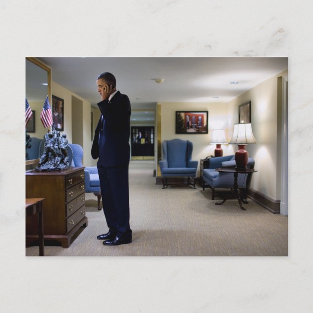 President Barack Obama Vykort (Framsida)